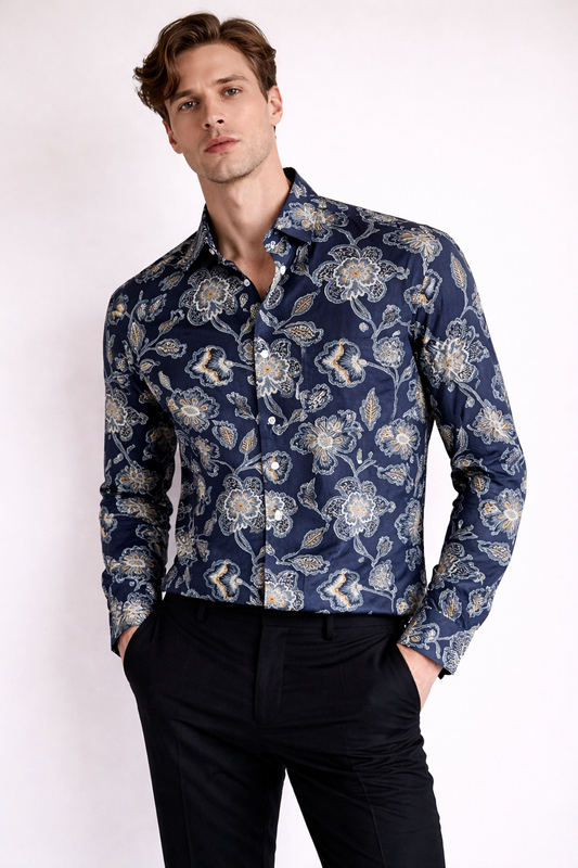FLORAL REGULAR FIT SHIRT