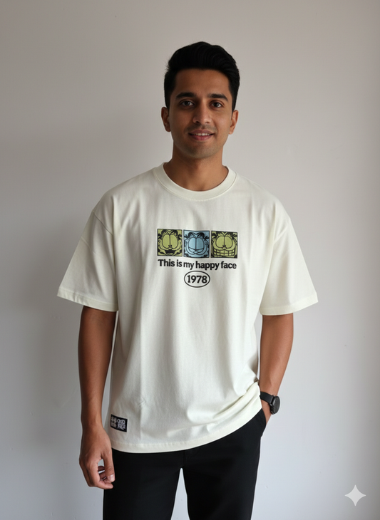 PUFF print over size t shirt