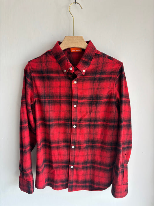 Regular Fit Flannel Check Shirt